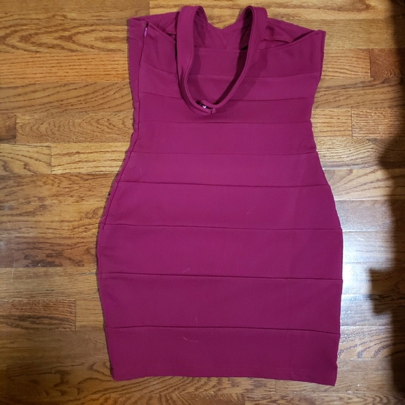 Ark & Co Halter Body Con Dress - Picture 2 of 3